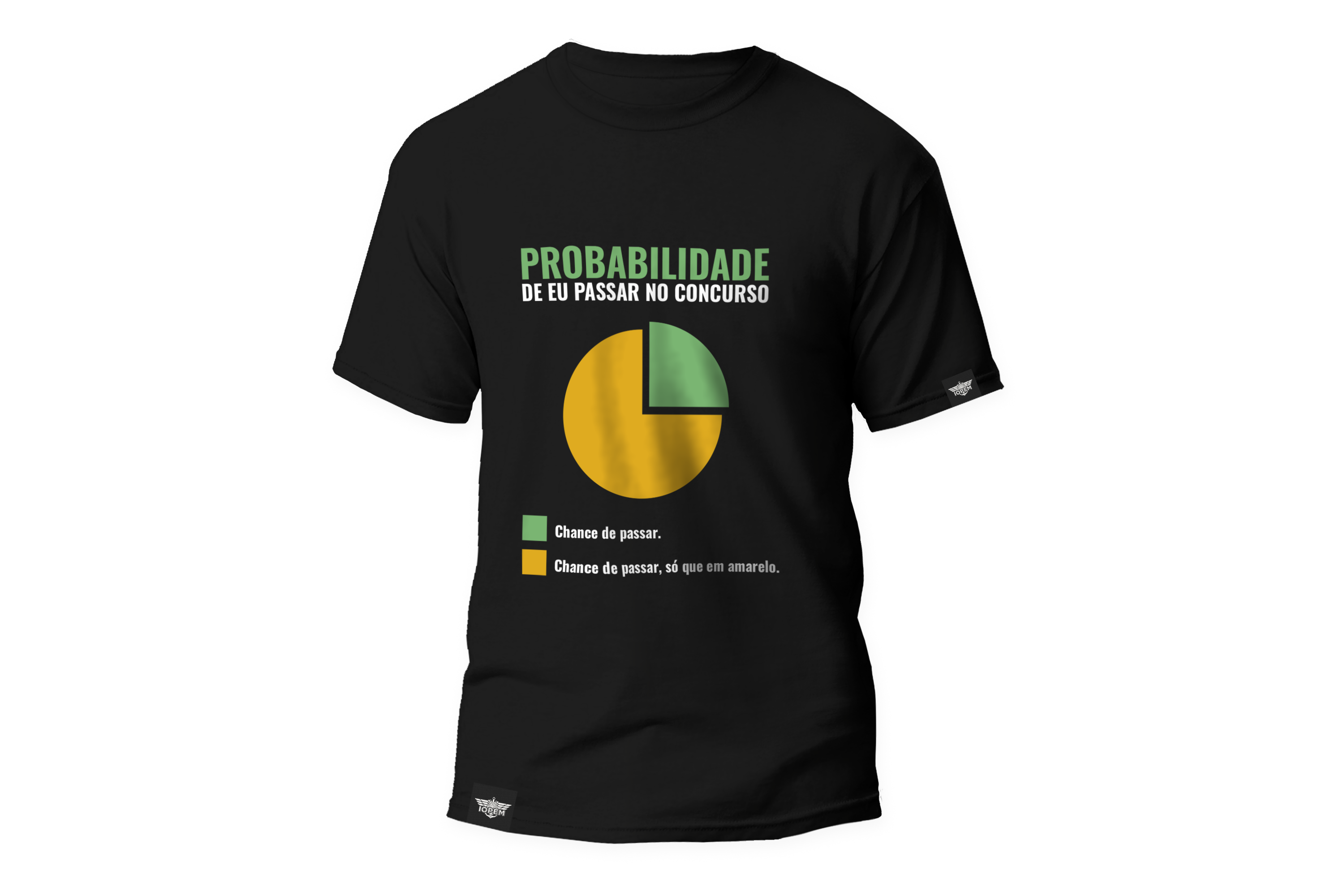 Camiseta - Probabilidade de passar no CONCURSO