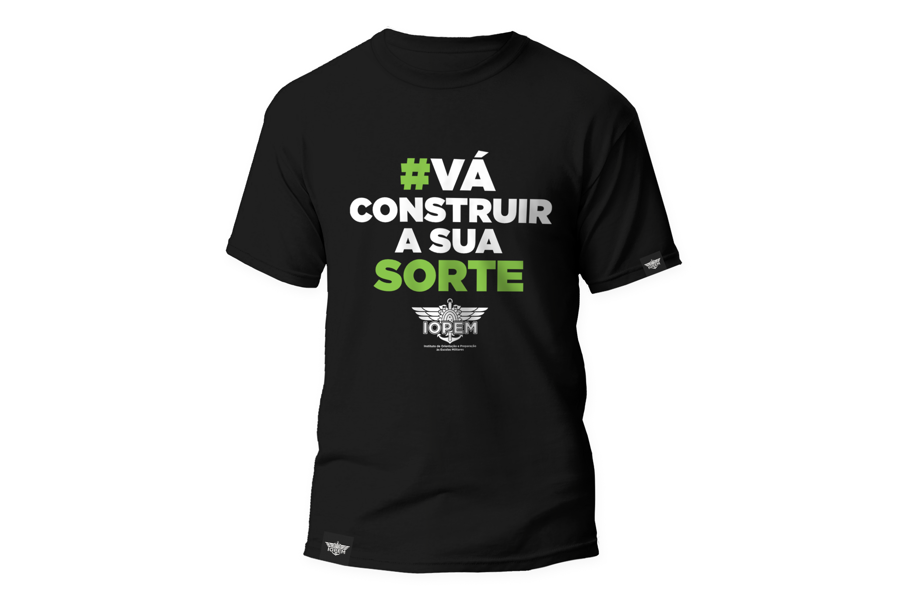 Camiseta - Vá construir a sua sorte!